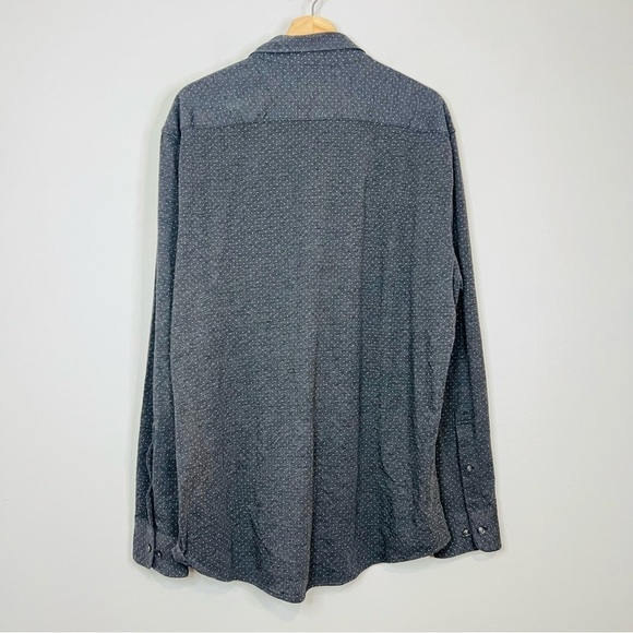 Bonobos Black Dotted Slim Fit Button Up XL - Picture 5 of 5